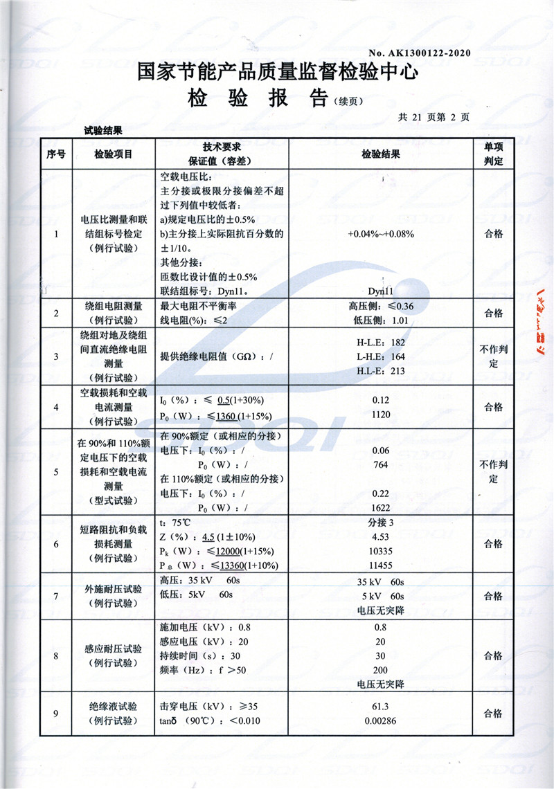 高低压试验报告-S11-1250昌邑昌邑昌邑油浸式变压器-2.jpg